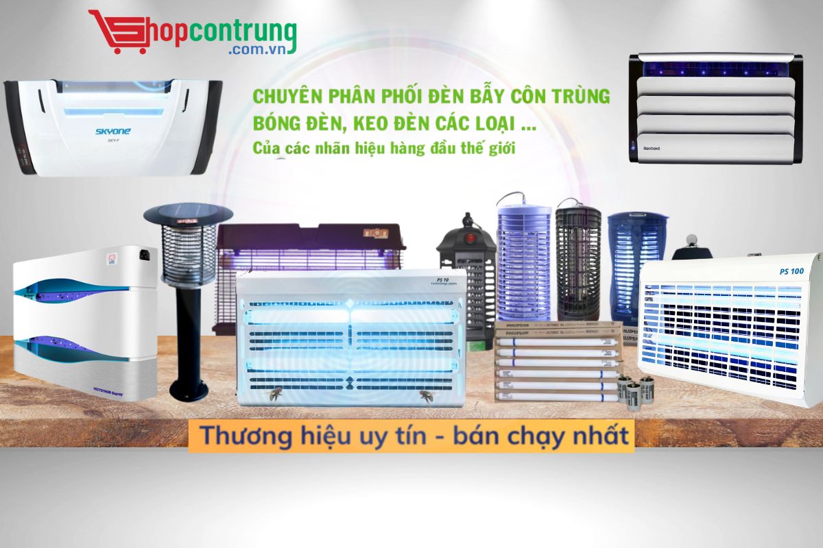 Đèn Bắt Muỗi BIO-02 (1)