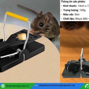 Bẫy sập chuột thông minh siêu nhậy