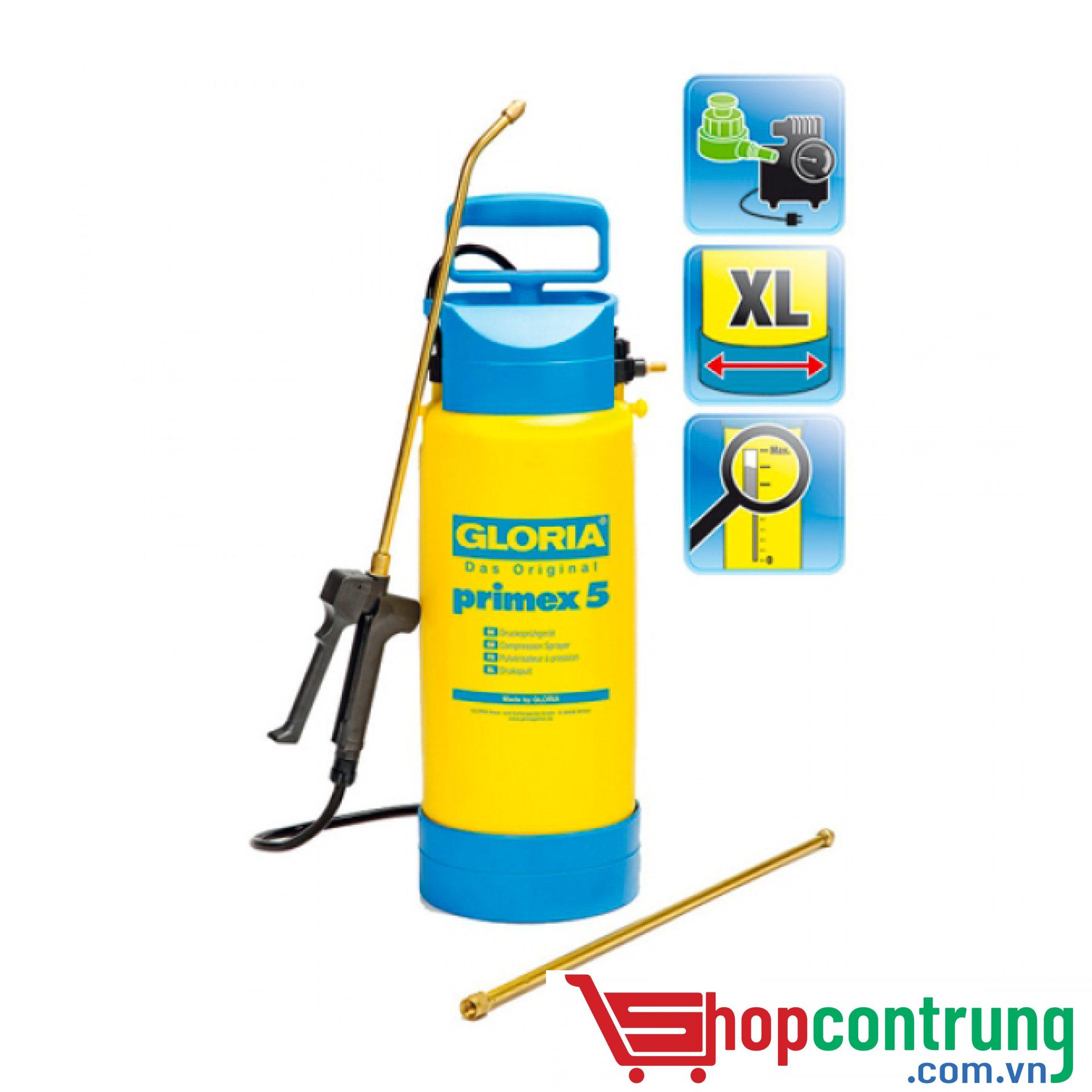 Bình xịt GLORIA PRIMEX 5 Bình xịt GLORIA PRIMEX 5