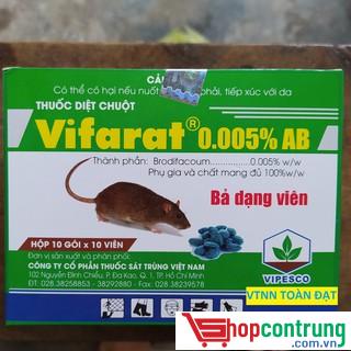 Hiệu quả của thuốc diệt chuột Vifarat như thế nào?
