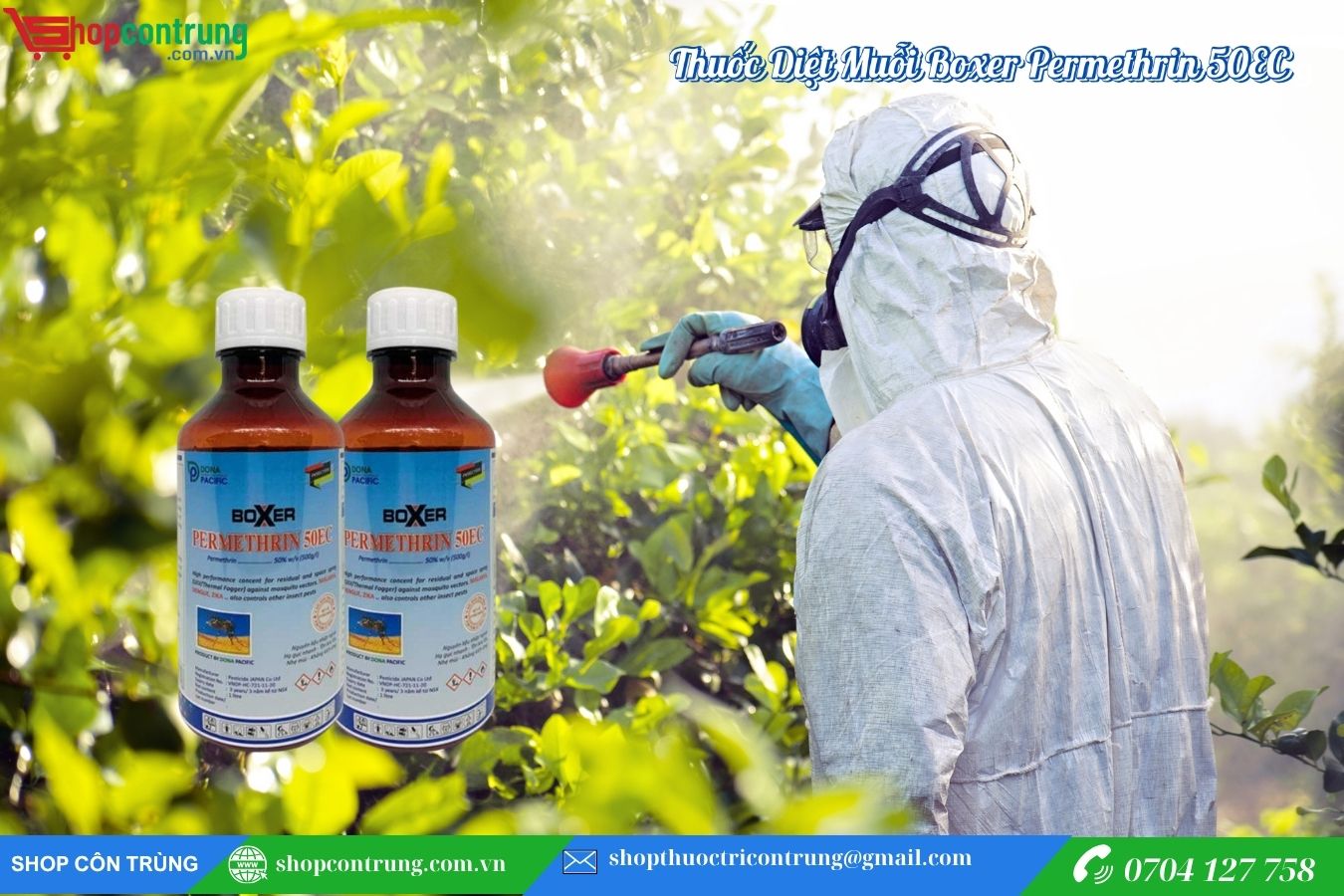 Thuốc Diệt Muỗi Boxer Permethrin 50EC