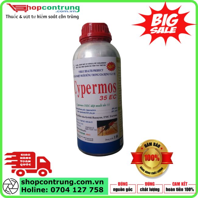 thuốc diệt muỗi Cyper Green 35 EC