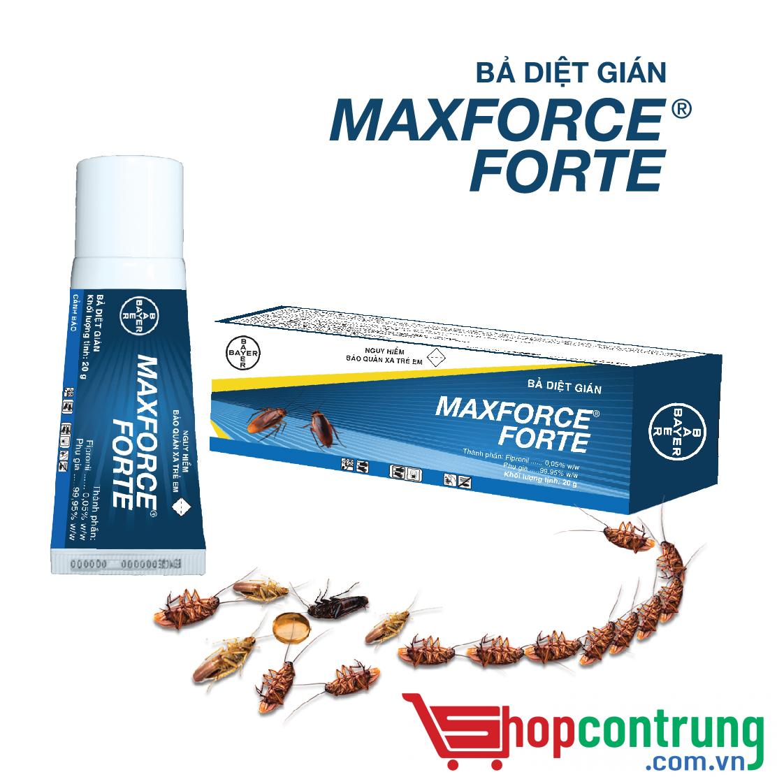 thuốc diệt gián Maxforce Forte thuốc diệt gián Maxforce Forte