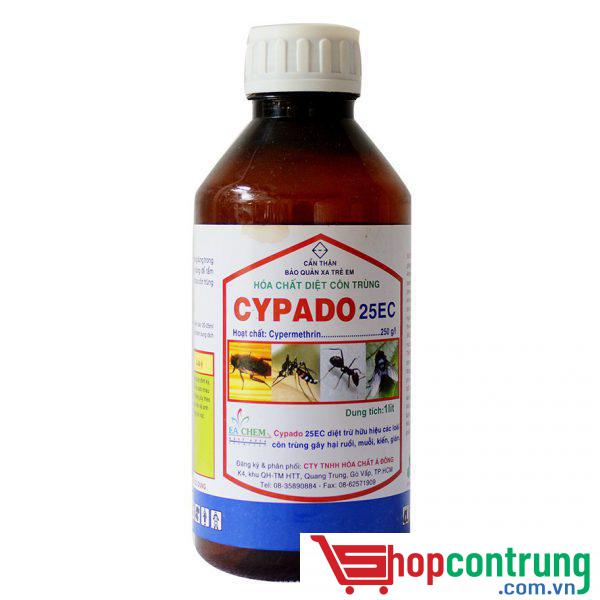 Thuốc diệt côn trùng CYPADO 25EC giá rẻ