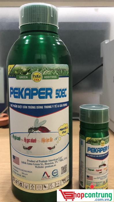 Thuốc diệt côn trùng PEKAPER 50EC, diệt muỗi, kiến,gián Thuốc diệt côn trùng PEKAPER 50EC, diệt muỗi, kiến,gián