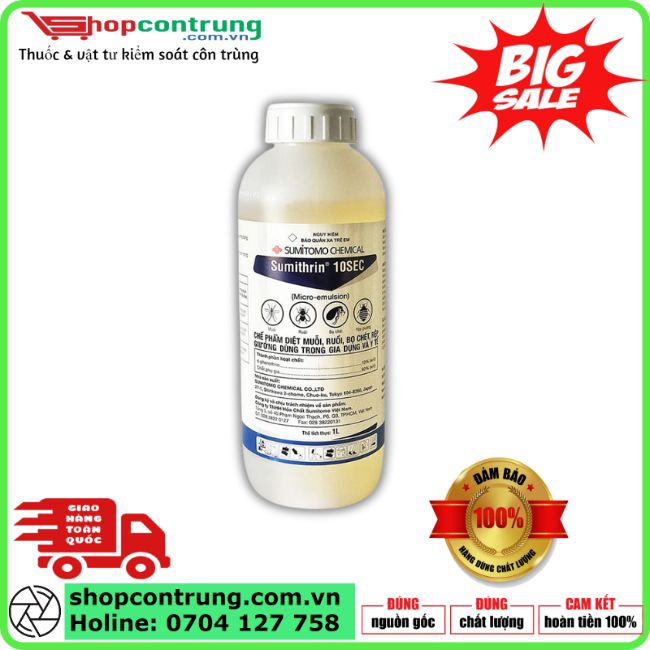 thuốc diệt muỗi SUMITHRIN 10SC