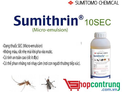 thuốc diệt côn trùng SUMITHRIN 10SC