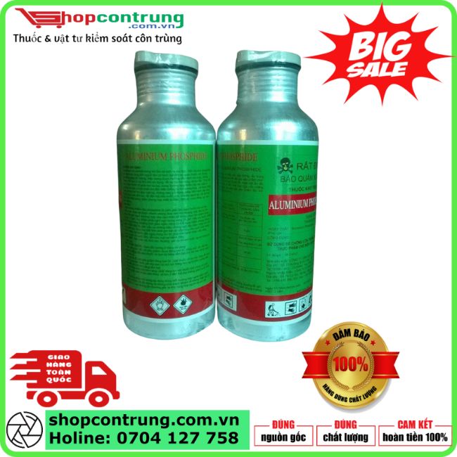 Thuốc Khử Trùng Kho Aluminium Phosphide 56%