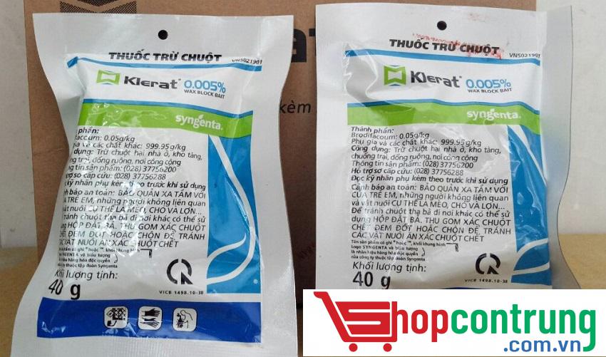 Thuốc chuột Klerat Thuốc chuột Klerat