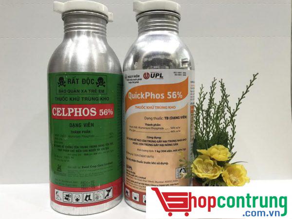 Thuốc khử trùng kho CELPHOS 56% giá rẻ