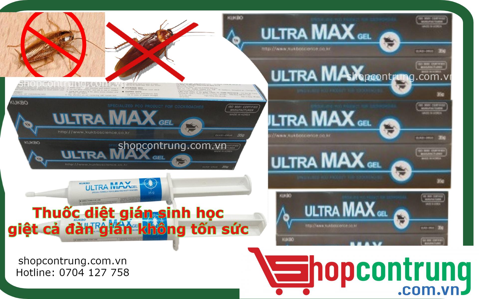 Bả gel diệt gián đức Ultra Max Bả gel diệt gián đức Ultra Max