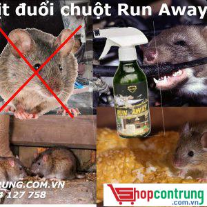 CÔNG DỤNG CỦA XỊT ĐUỔI CHUỘT RUN AWAY