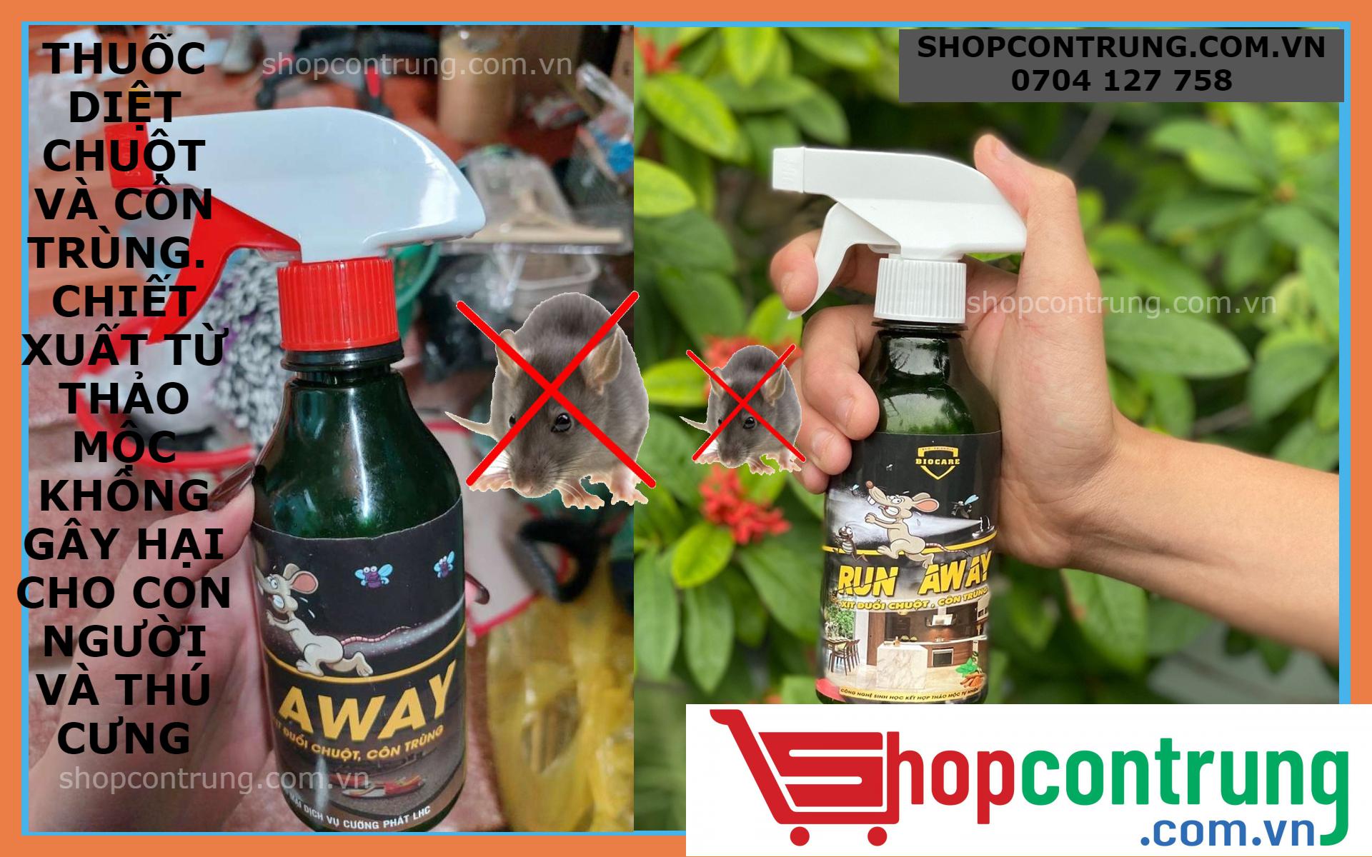 Thuốc diệt chuột RUN AWAY Thuốc diệt chuột RUN AWAY