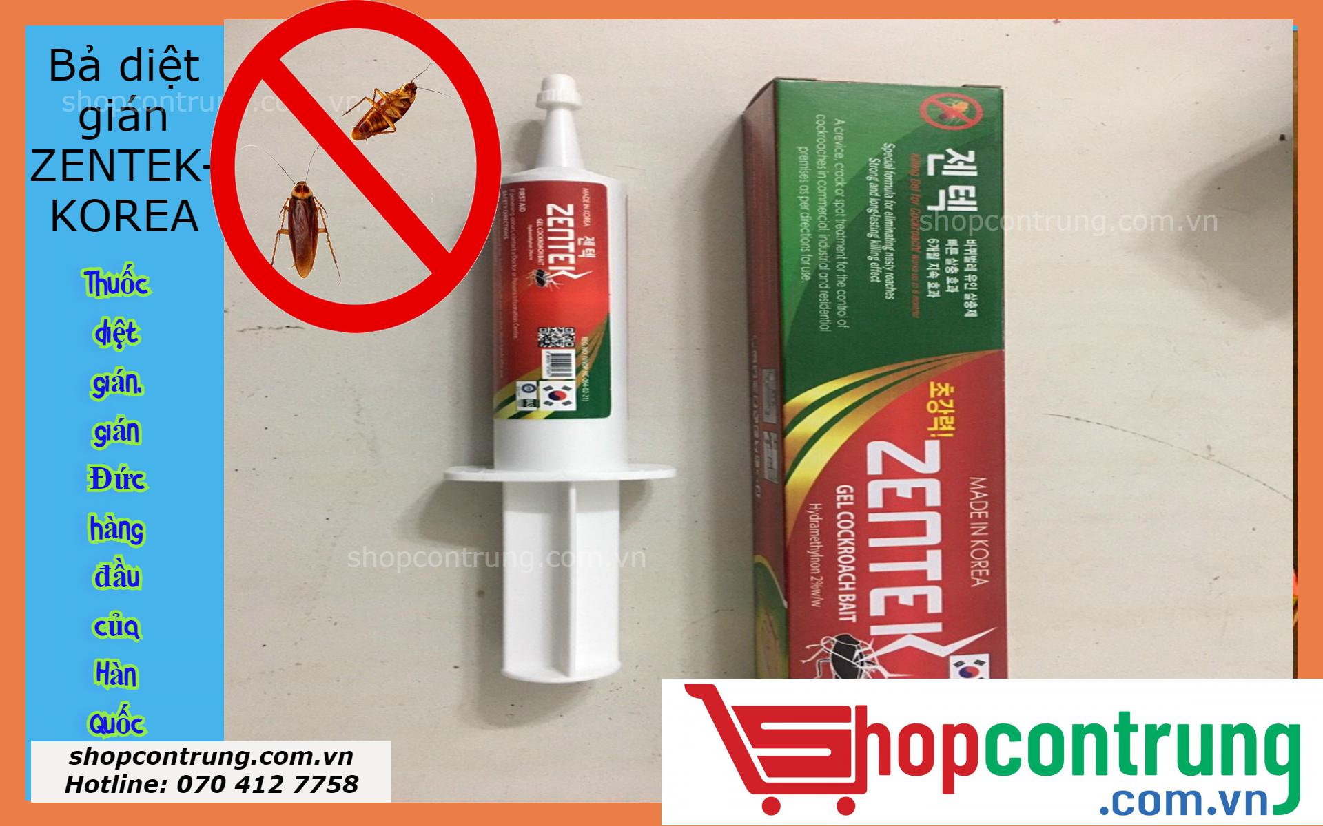 Thuốc diệt gián-gián đức ZENTEK Thuốc diệt gián-gián đức ZENTEK