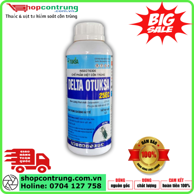 Thuốc Diệt Côn Trùng Delta Otuksa 25EC