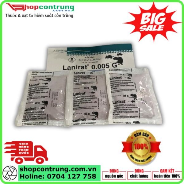 Thuốc diệt chuột Lanirat