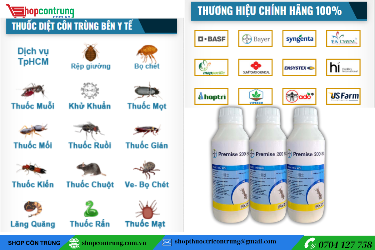 Thuốc diệt mối Premise 200SC