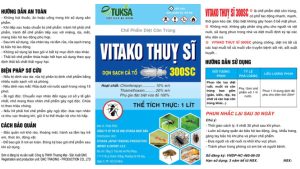 Hướng dẫn sử dụng thuốc diệt mối và côn trùng VITAKO THỤY SĨ 300SC