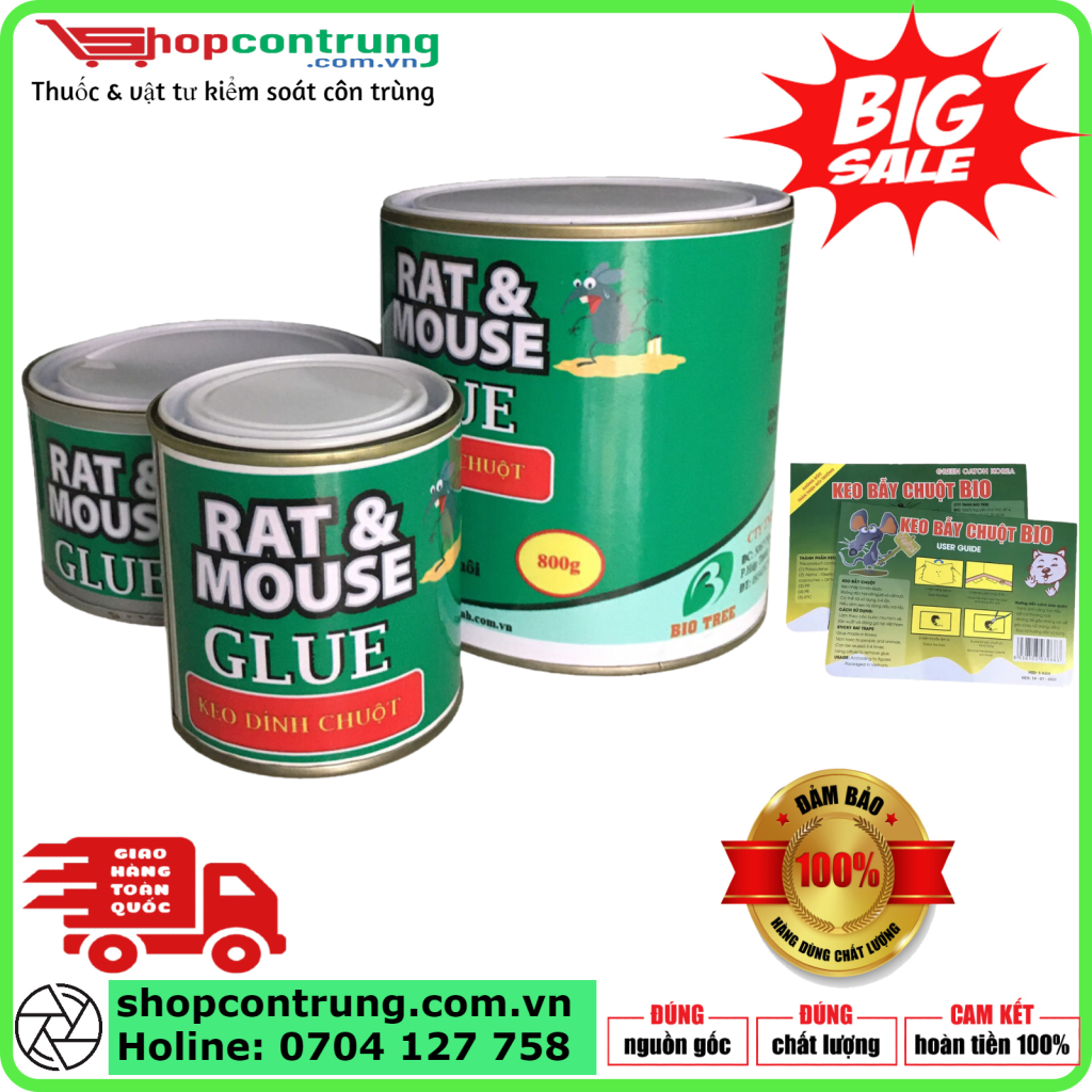 Keo dính chuột RAT AND MOUSE GLUE Hàn Quốc giá rẻ - hiệu quả cao - vô ...