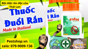 Bột diệt rắn độc của Thái Lan