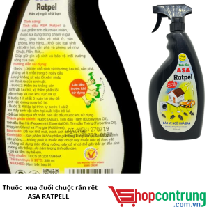 Tinh dầu xua đuổi chuột rắn rết ASA RATPELL