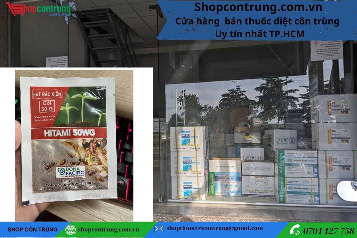 Hạt rắc kiến Hitami 50WG (2)