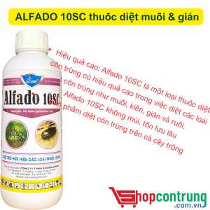 THUỐC DIỆT Muỗi ALFADO 10SC