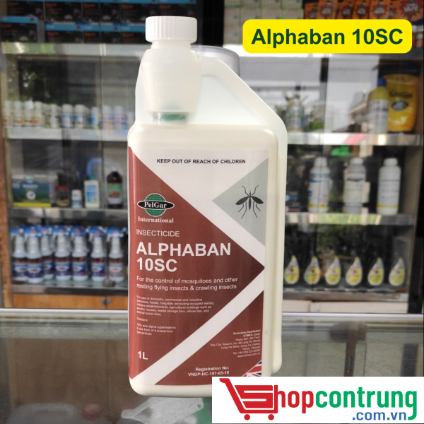 thuốc trừ muỗi Alphaban 10SC