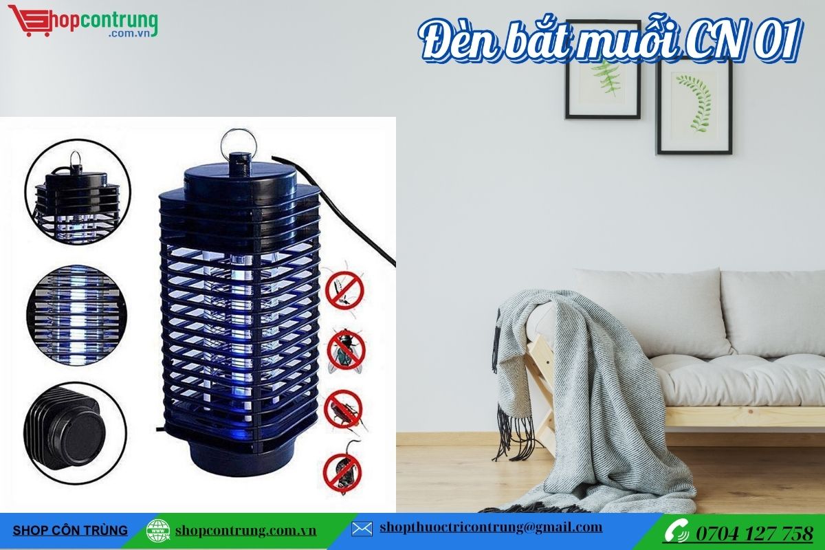 Đèn bắt muỗi CN 01 (2)
