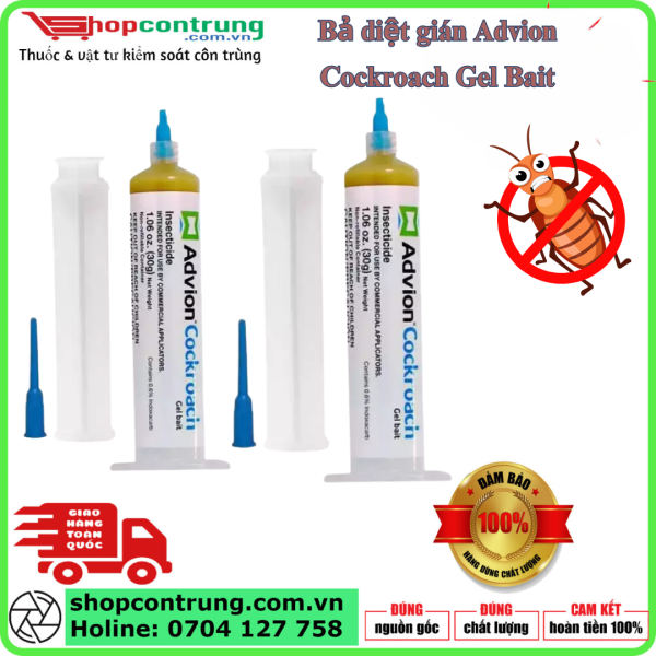 Bả diệt gián Advion Cockroach Gel Bait