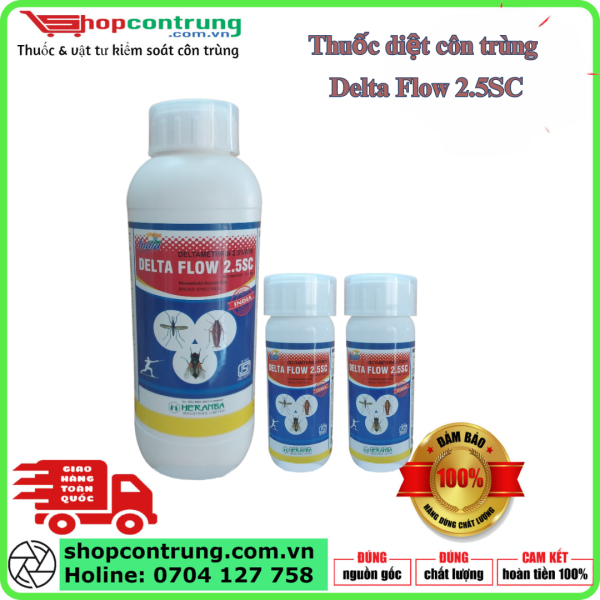 Thuốc diệt côn trùng Delta Flow 2.5SC