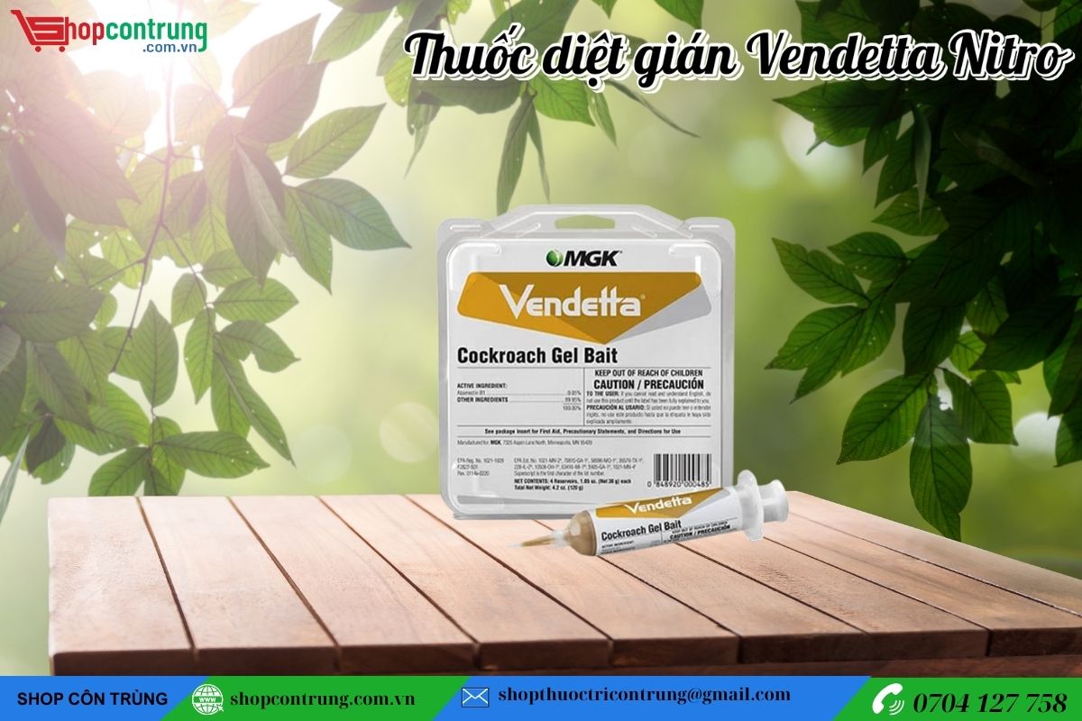 Thuốc diệt gián Vendetta Nitro