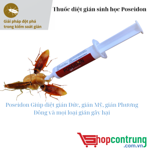 Thuốc diệt gián sinh học Poseidon