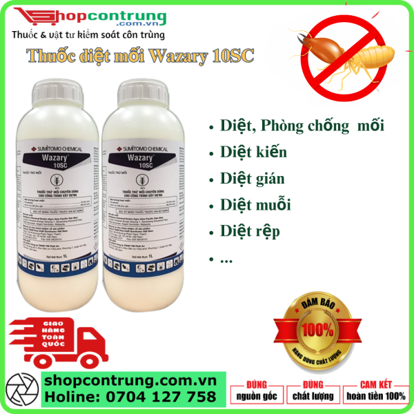 Thuốc diệt mối Wazary 10SC