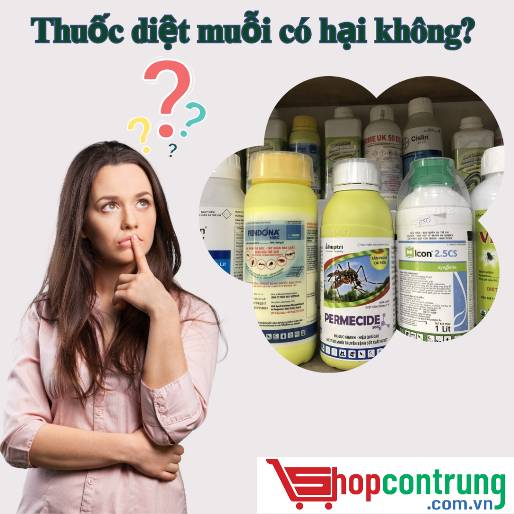 Thuốc diệt muỗi có hại không