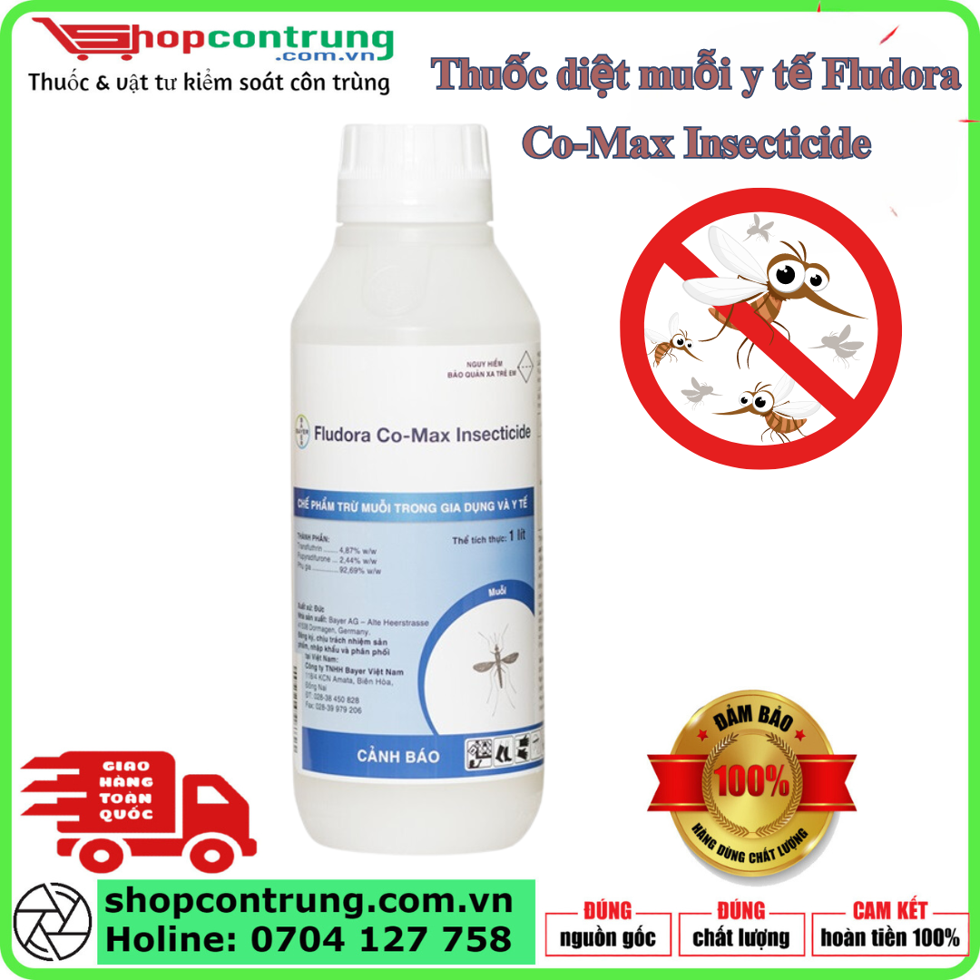 Thuốc diệt muỗi y tế Fludora Co-Max Insecticide