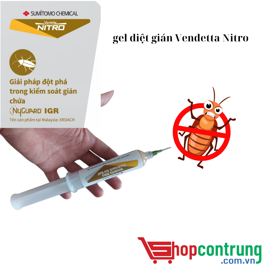 Gel diệt gián Vendetta Nitro Gel diệt gián Vendetta Nitro