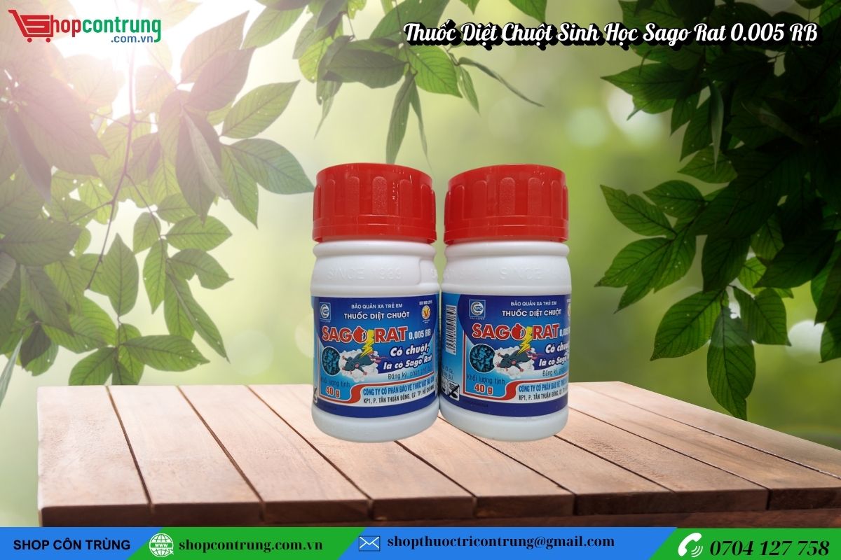 Thuốc Diệt Chuột Sinh Học Sago Rat 0.005 RB