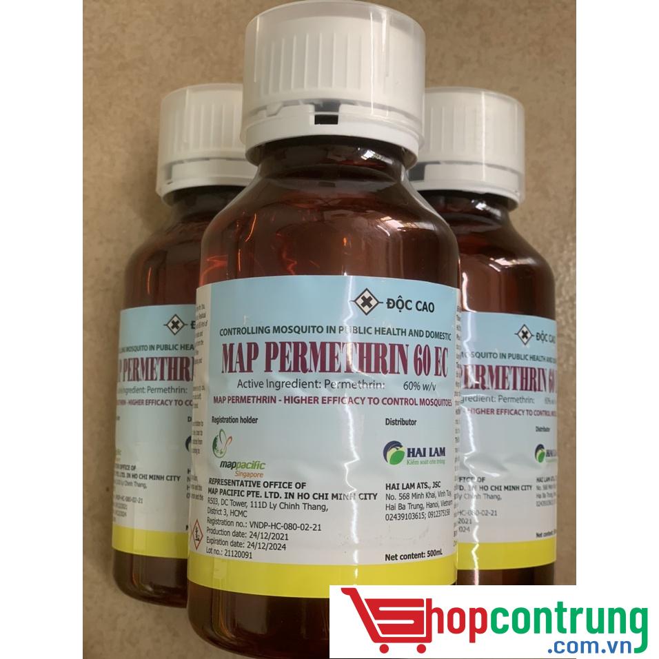 Map Permethrin 60EC (NHẬP KHẨU TỪ ÚC) thuốc muỗi y tế thuốc diệt côn trùng (2)