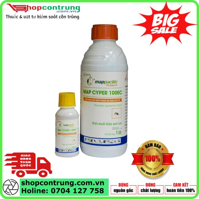 Thuốc Diệt Côn Trùng Map Cyper 100EC