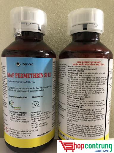 thuốc diệt muỗi y tế Map Permethrin 50EC nhập khảu từ ÚC DIỆT CÔN TRÙNG GÂY HẠI (2)