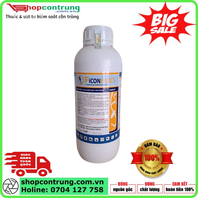 Thuốc diệt muỗi và côn trùng Ficone 50CS