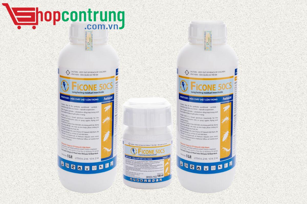 Thuốc diệt muỗi y tế Ficone 50CS