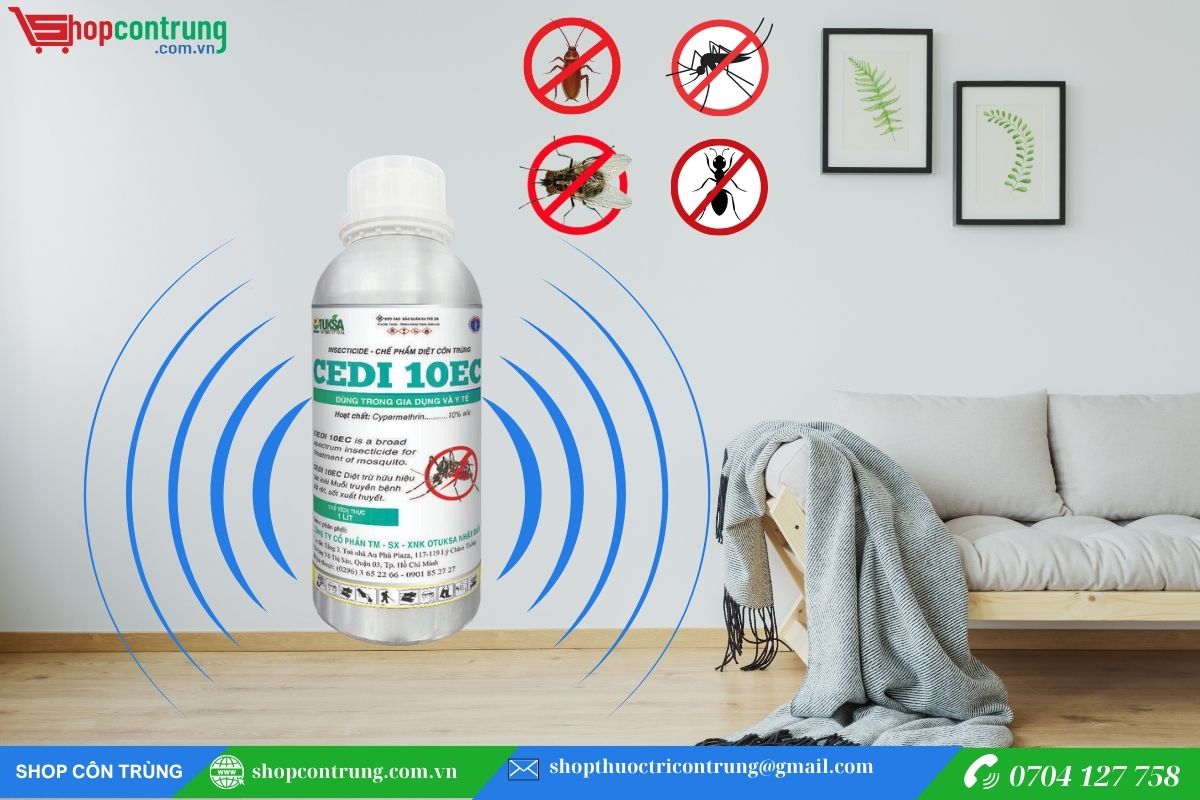 thuốc diệt muỗi CEDI 10CE