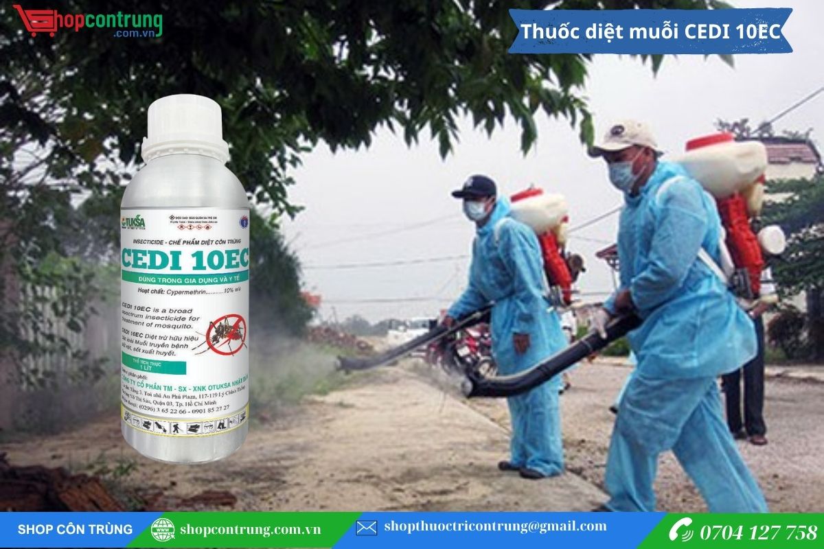 thuốc diệt muỗi CEDI 10CE