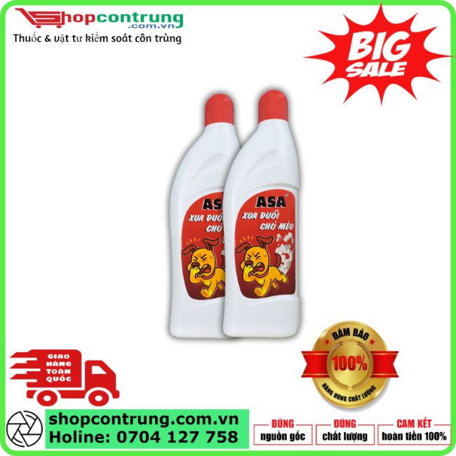xịt đuổi chó mèo asa1 Xịt đuổi chó mèo ASA