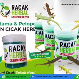 Thuốc (Gel) diệt Thằn Lằn, Thạch Sùng RACAK HERBAL 20gr - An toàn - Hiệu Quả - Nhập khẩu Indonesia