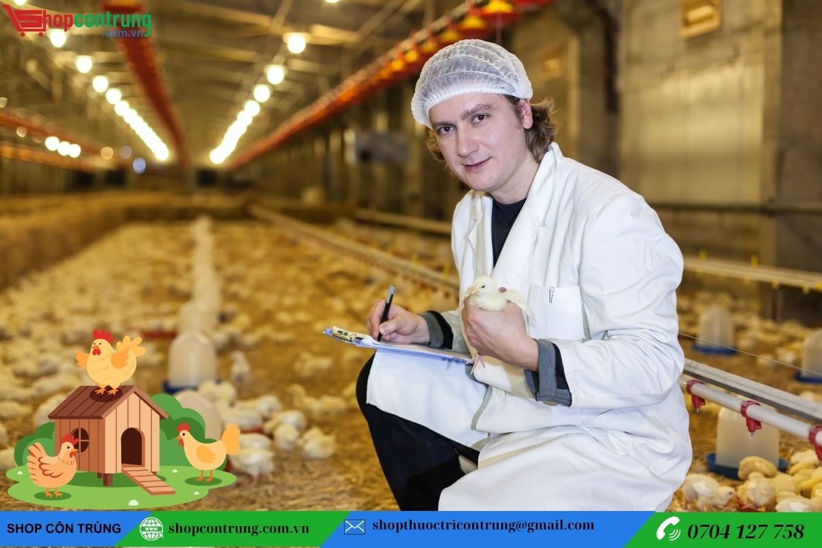 Cách trị mạt gà tận gốc