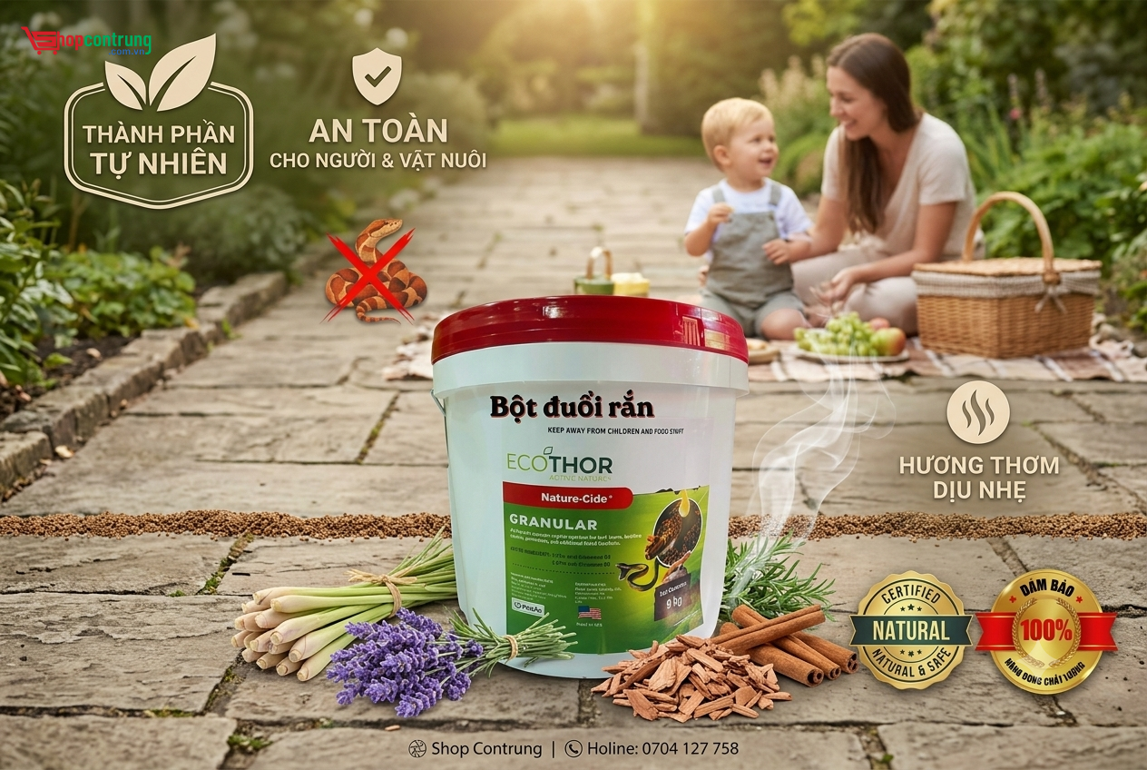 Thuốc đuổi rắn Ecothor Nature-Cide Granular