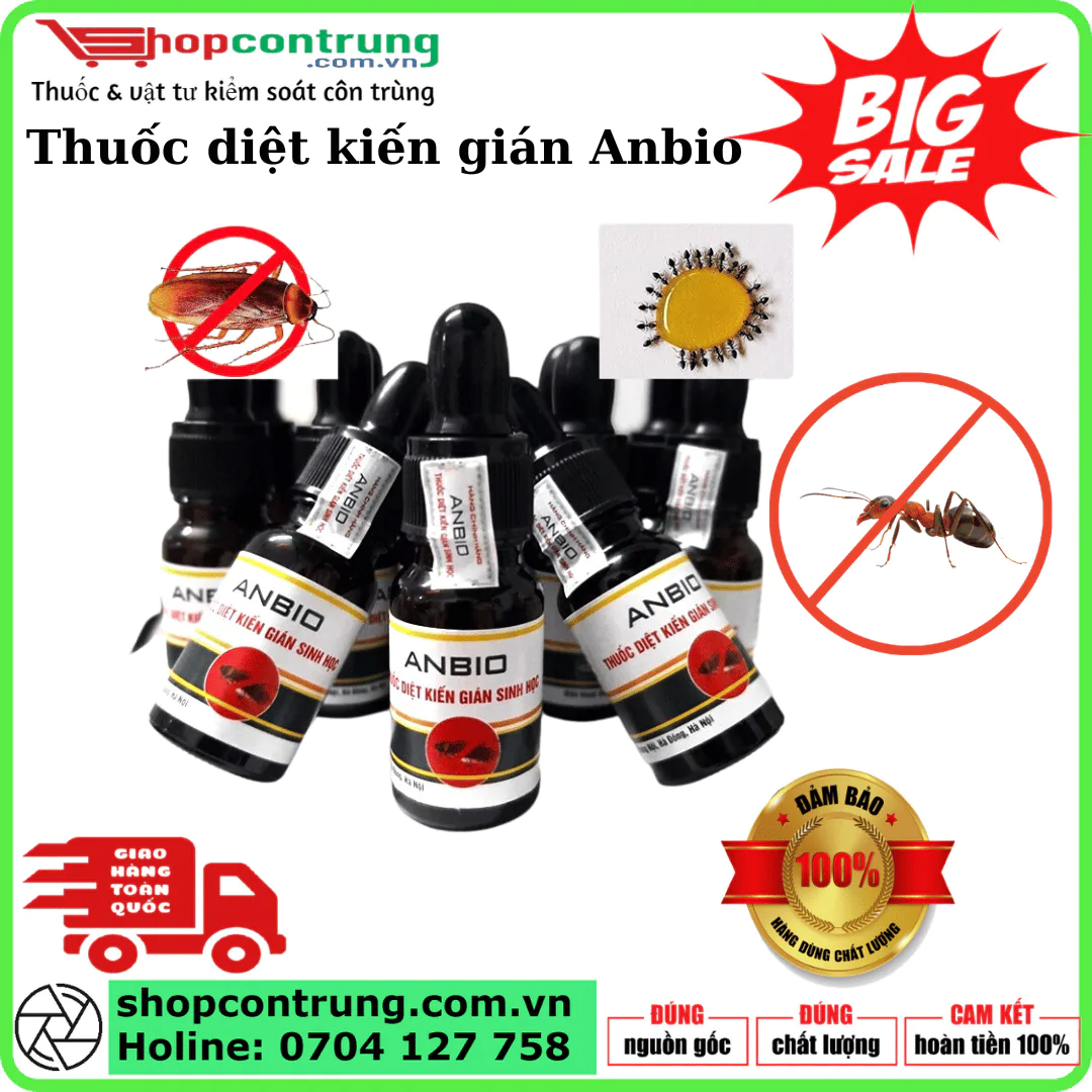 Thuốc diệt kiến sinh học Anbio